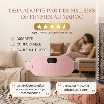 Ceinture Chauffante – Soulage les douleurs menstruelles en quelques minutes