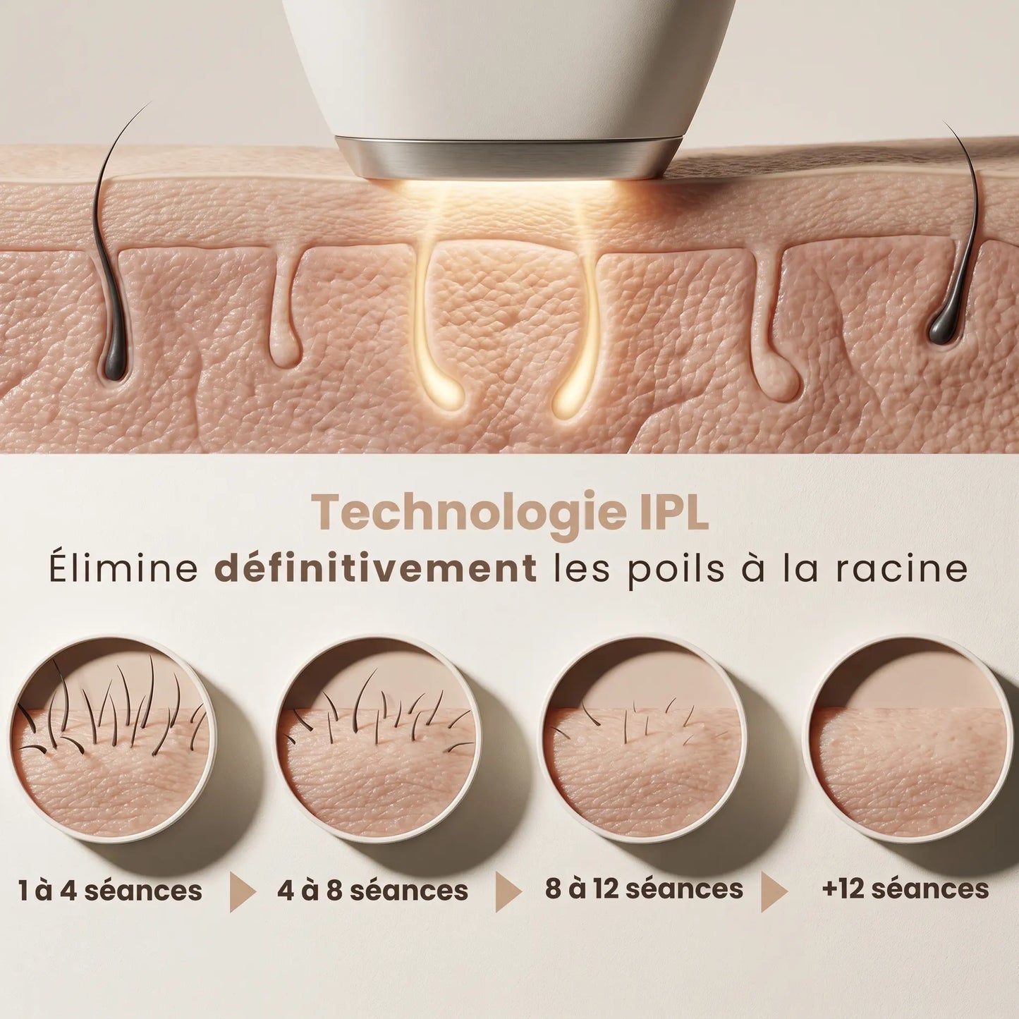 IPL PULSE • ÉPILATEUR À LUMIÈRE PULSÉE