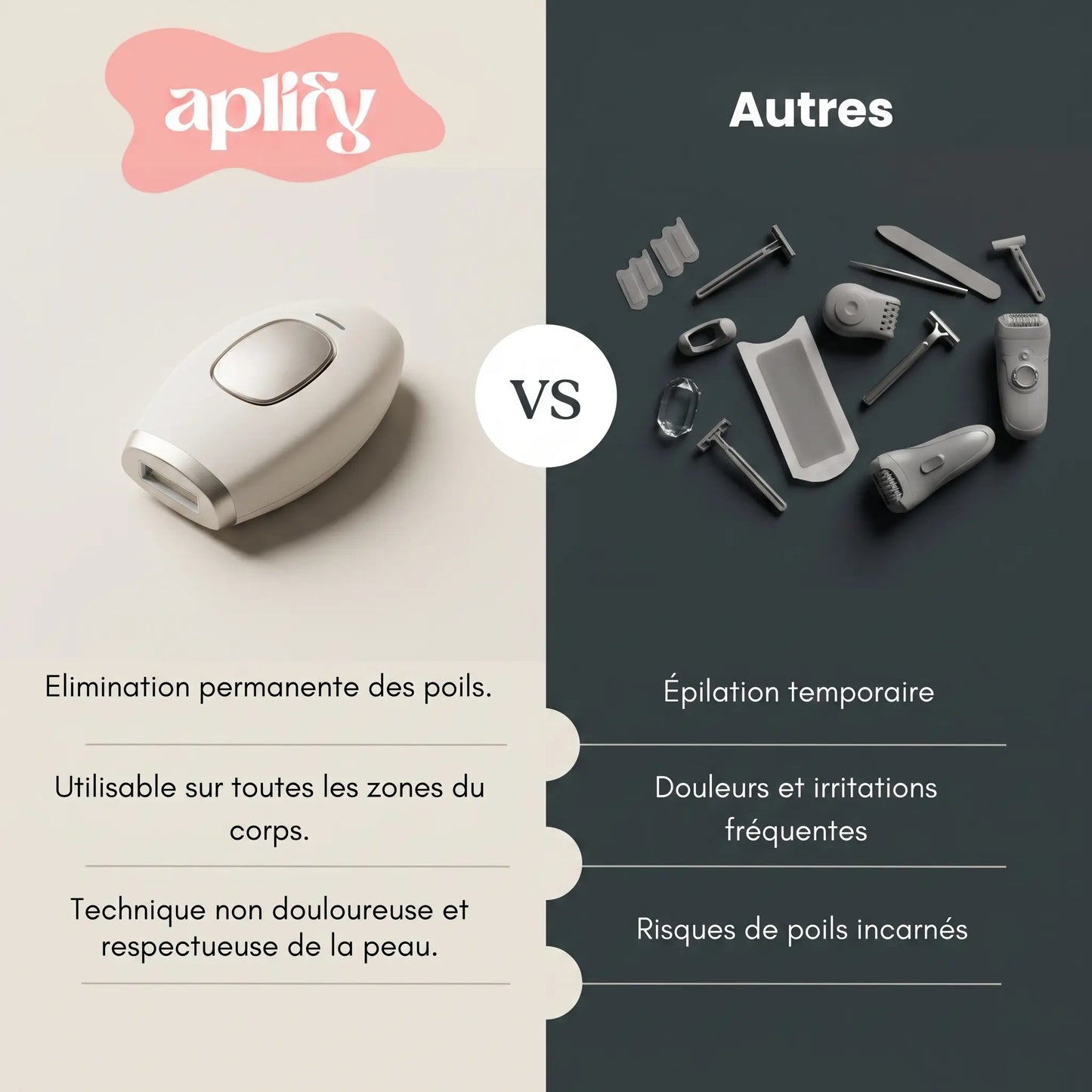 IPL PULSE • ÉPILATEUR À LUMIÈRE PULSÉE