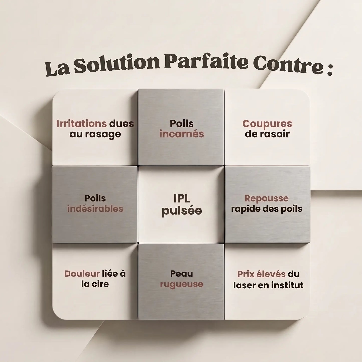 IPL PULSE • ÉPILATEUR À LUMIÈRE PULSÉE