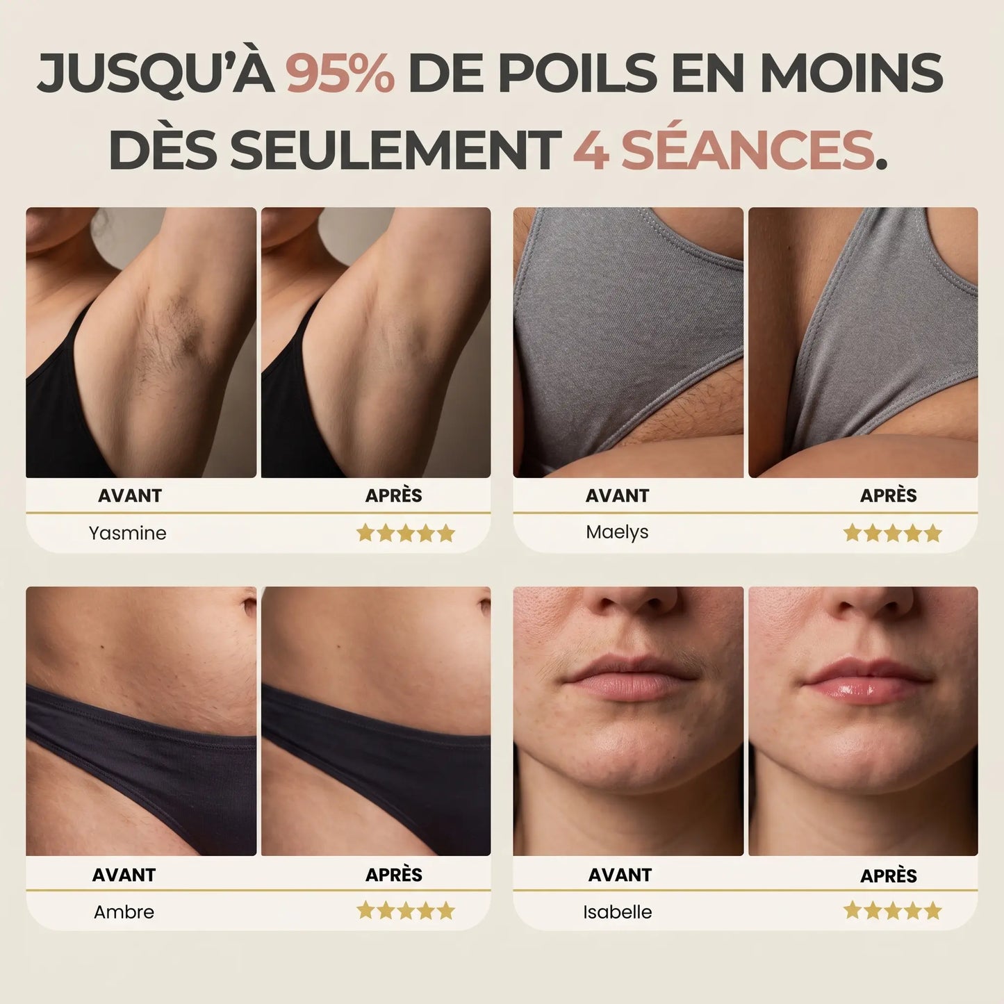 IPL PULSE • ÉPILATEUR À LUMIÈRE PULSÉE