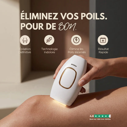 IPL PULSE • ÉPILATEUR À LUMIÈRE PULSÉE