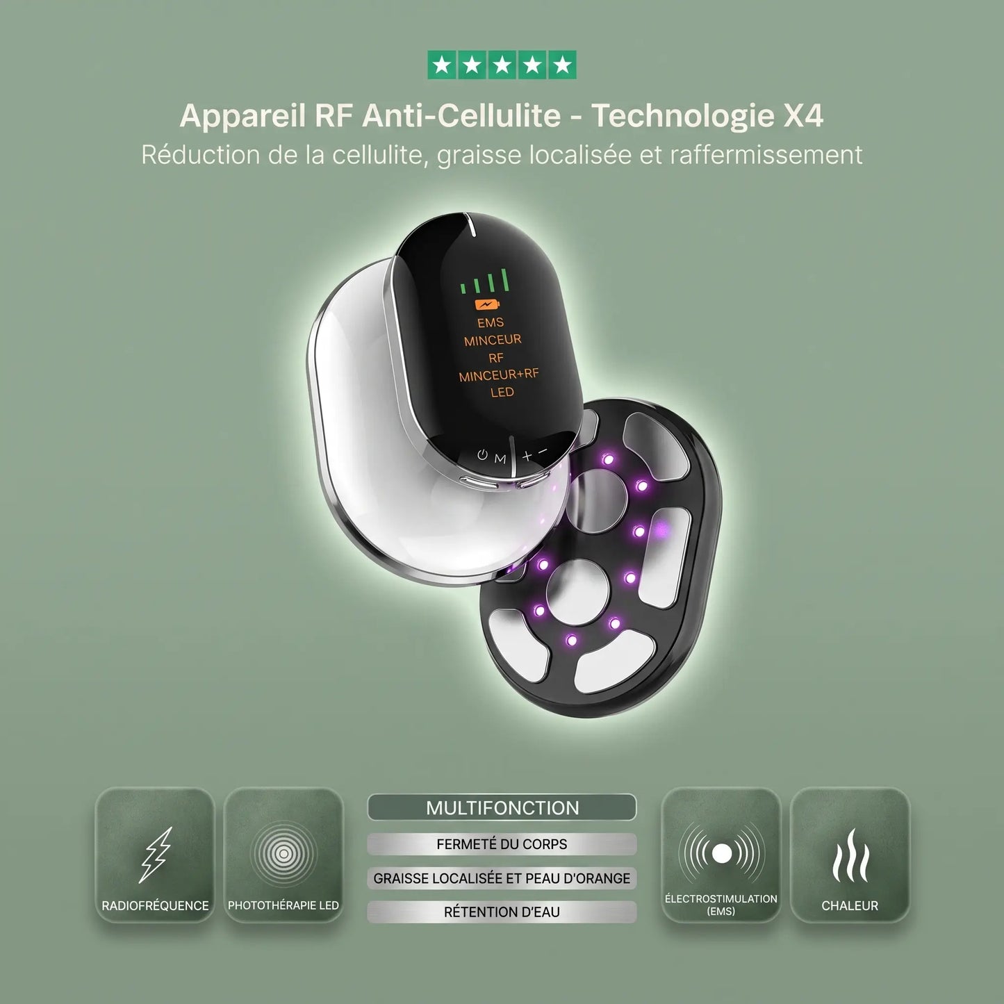 Tonique anti-cellulite X4 Technology
