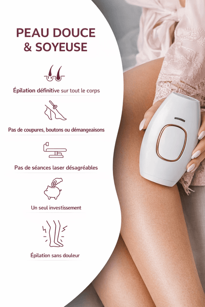 Laser IPL Domestique | Le numéro 1 contre les poils.